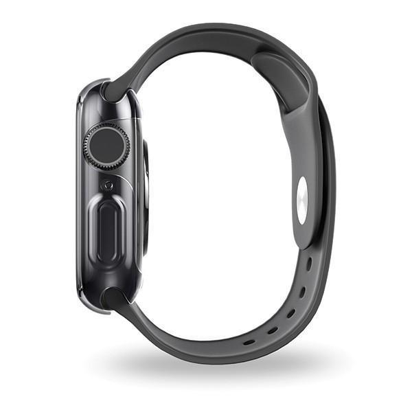 Kryt UNIQ Garde case Apple Watch 4/5/6/7/SE/8/9 40/41MM gray/smoked grey