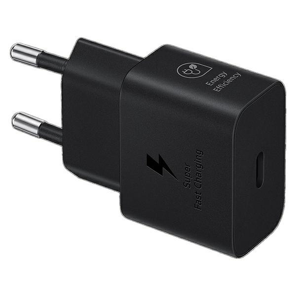 Síťová nabíječka Samsung EP-T2510XB  25W Fast Charge + USB-C / USB-C cable black