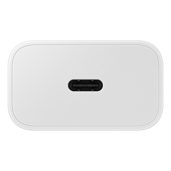 Síťová nabíječka Samsung EP-T2510XW 25W Fast Charge + USB-C / USB-C cable white
