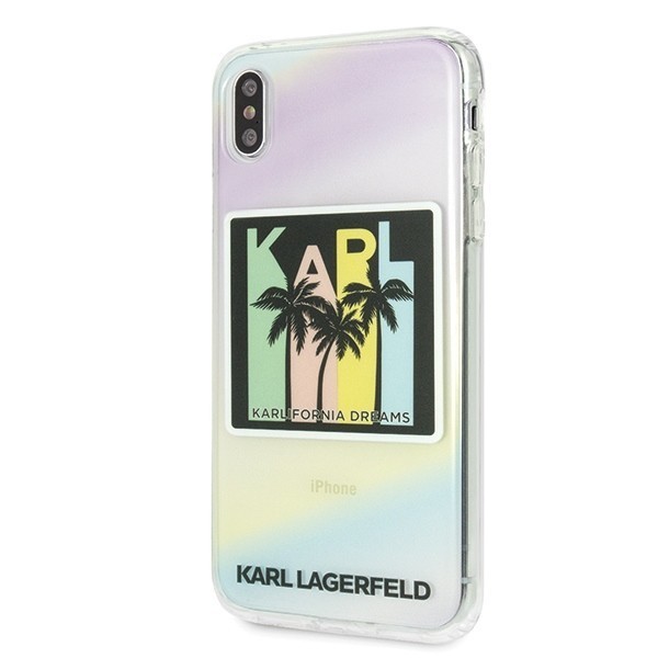 Kryt Karl Lagerfeld KLHCI65IRKD iPhone Xs Max hardcase California Dreams