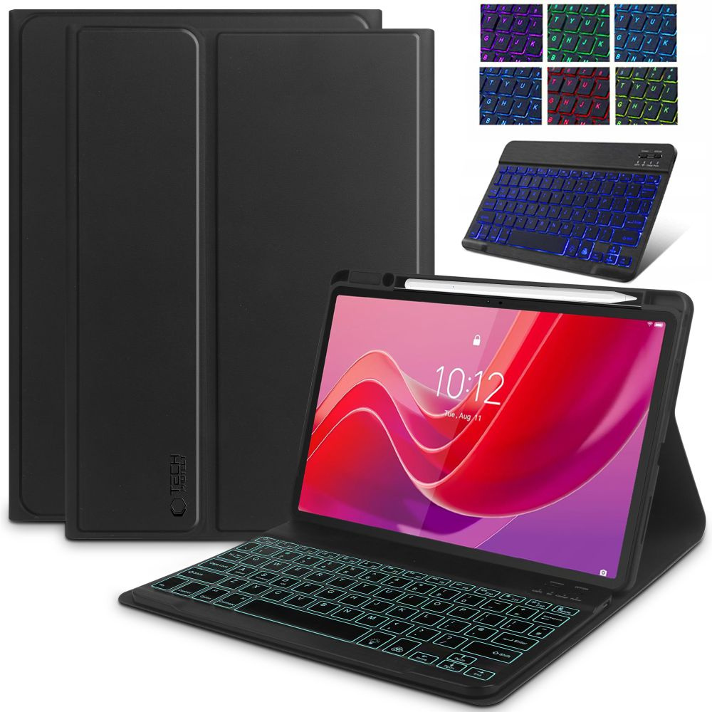 Kryt Tech-Protect SmartCase Pen + Keyboard Lenovo Tab M11 11.0 TB-330 Black