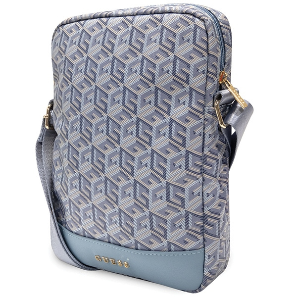 Kryt Guess GUTB10HGCFSEB 10" GCube Stripe Tablet Bag blue