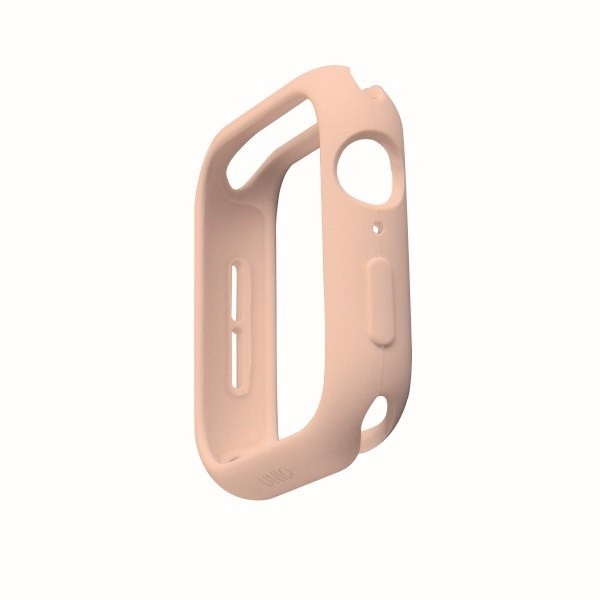 Kryt UNIQ Lino case Apple Watch 4/5/6/7/8/9/SE 44/45mm pink/blush pink