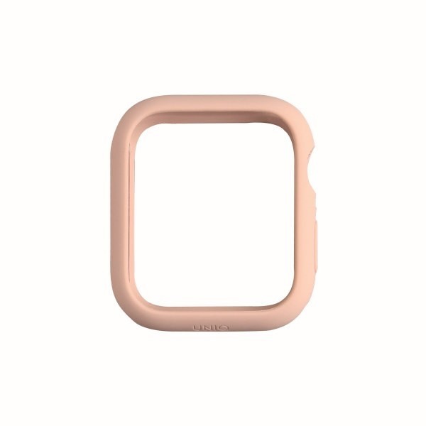 Kryt UNIQ Lino case Apple Watch 4/5/6/7/8/9/SE 44/45mm pink/blush pink