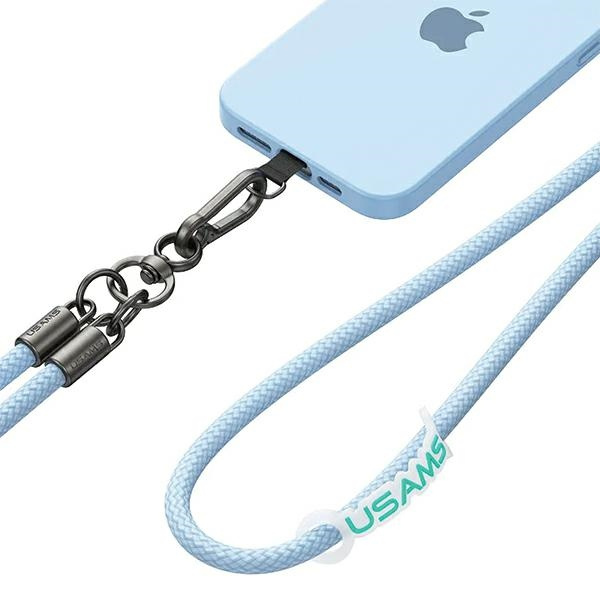 Šňůrka USAMS US-ZB282 lanyard 1,2m blue