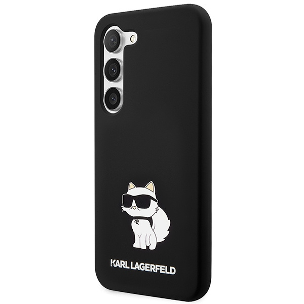 Kryt Karl Lagerfeld KLHCS24SSNCHBCK Samsung Galaxy S24 hardcase Silicone Choupette black