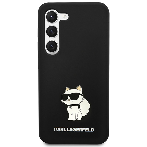 Kryt Karl Lagerfeld KLHCS24SSNCHBCK Samsung Galaxy S24 hardcase Silicone Choupette black