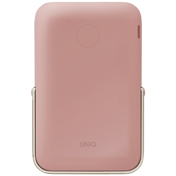 UNIQ Hoveo 5000mAh USB-C 20W PD Fast charge Wireless Magnetic blush pink