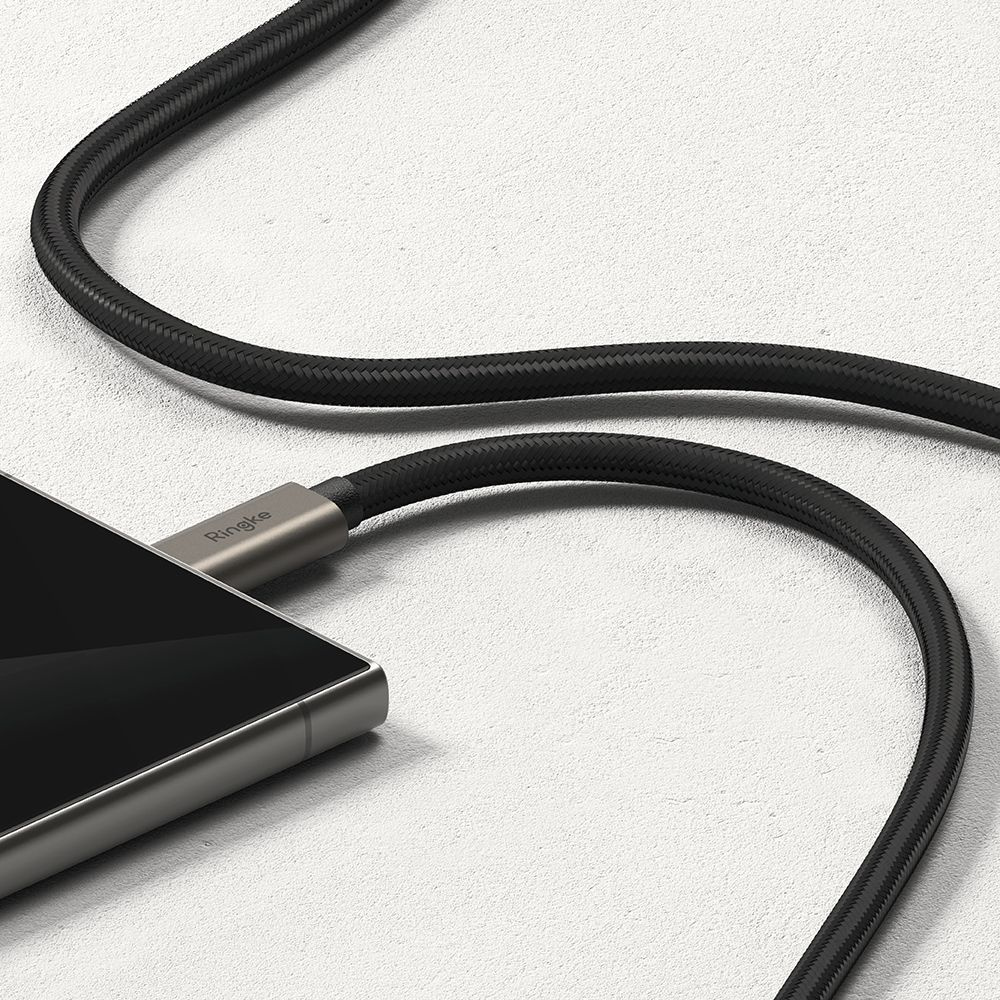 Ringke USB-C / USB-C 3.2 Gen 2x2 cable PD 240W 200cm Black