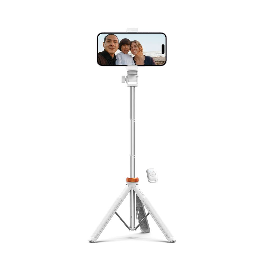 Kryt Tech-Protect L03s Bluetooth Selfie Stick Tripod White