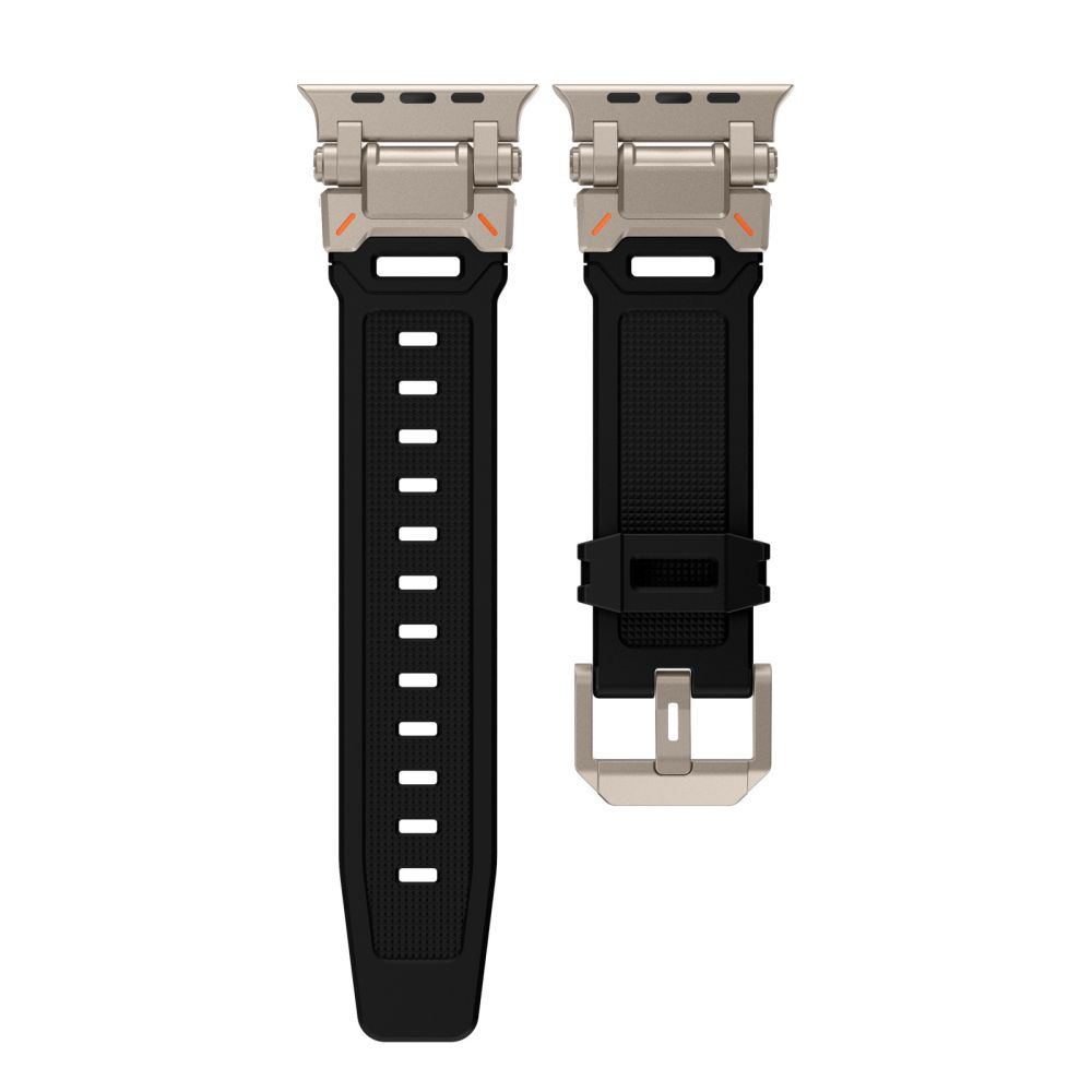Kryt Belt Tech-Protect Delta Pro Apple Watch 4/5/6/7/8/9/SE/Ultra 42/44/45/49mm Black/titanium