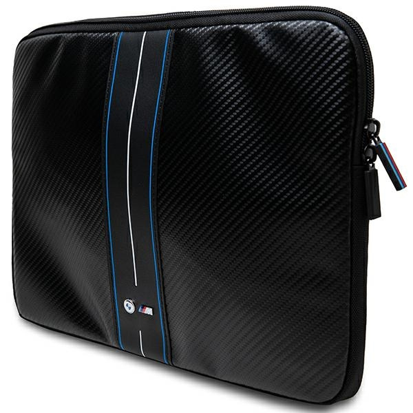 Kryt BMW Sleeve BMCS14COMSCAKL 14" Carbon Blue Stripes black