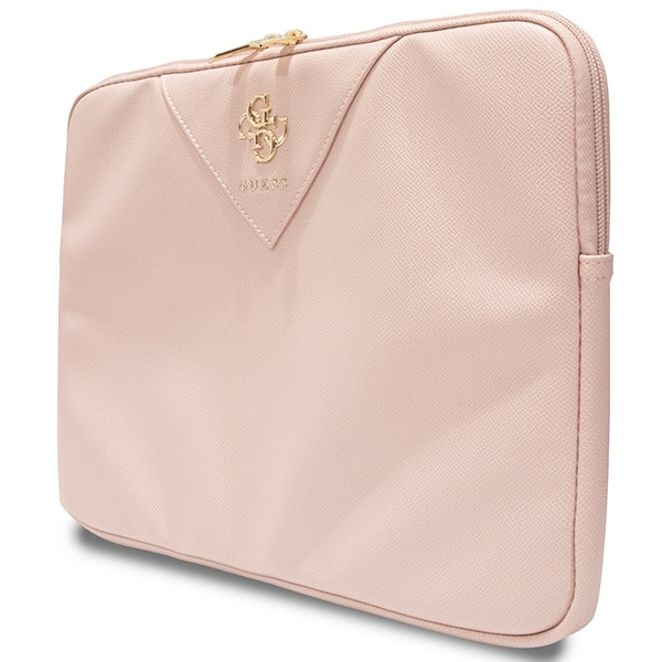 Kryt Guess Sleeve GUCS14ZPGSTEGP 14" Triangle 4G pink