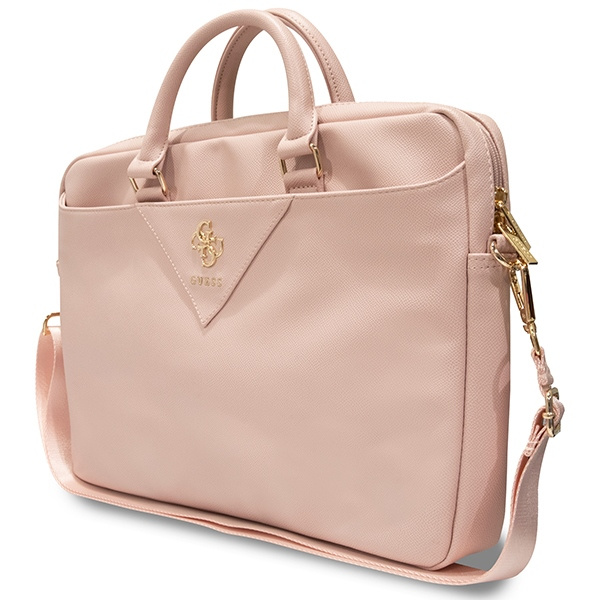 Kryt Guess GUCB15ZPGSTEGP 16" Triangle 4G pink