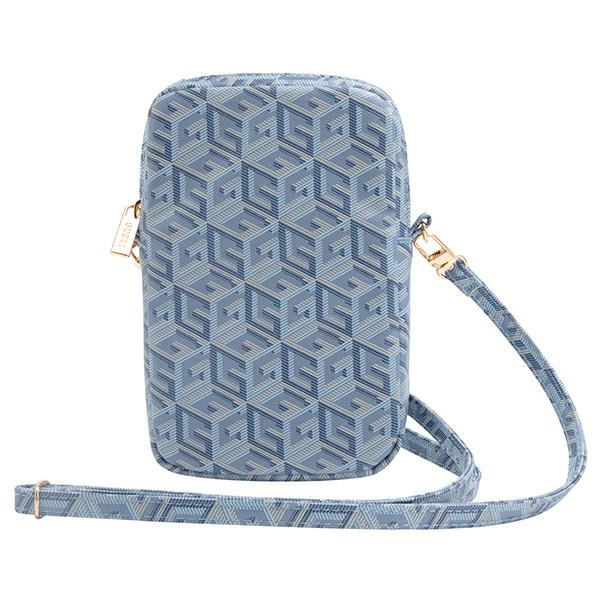 Kryt Guess GUWBZPGCSPGB Zip GCube Bottom Stripe blue