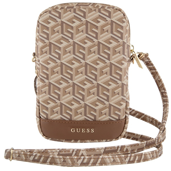 Kryt Guess GUWBZPGCSPGW Zip GCube Bottom Stripe brown