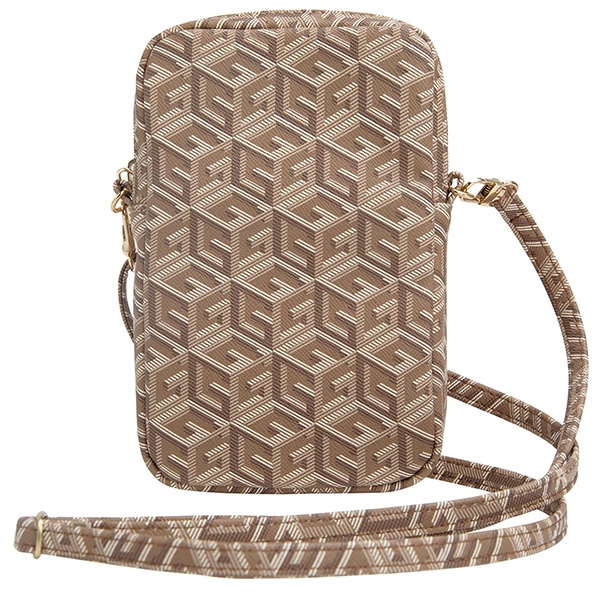 Kryt Guess GUWBZPGCSPGW Zip GCube Bottom Stripe brown