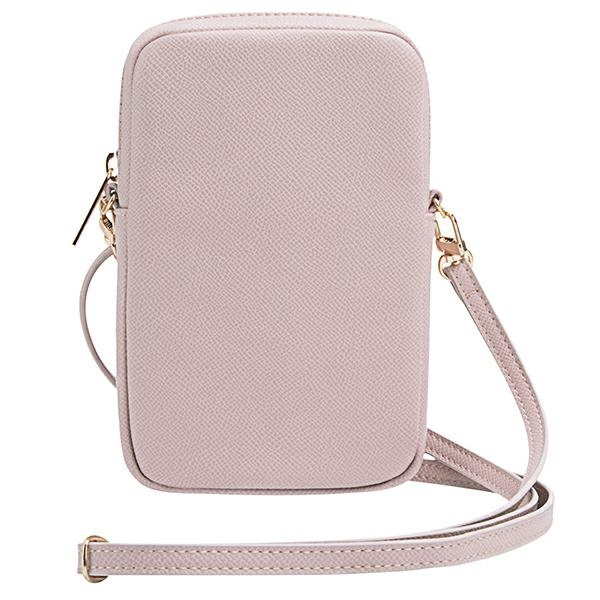 Kryt Guess GUWBZPGSTEGP Zip Triangle 4G pink