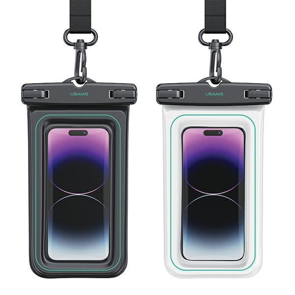 Voděodolné pouzdro USAMS US-YD013 6.7" IP68 bílé