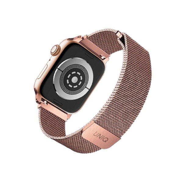 Kryt UNIQ Dante strap Apple Watch 4/5/6/7/SE/8/9/10 40/41/42mm Stainless Steel rose gold