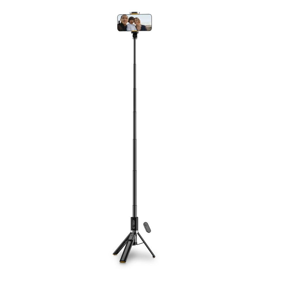 Selfie tyč Tech-Protect L08s Bluetooth Tripod Black