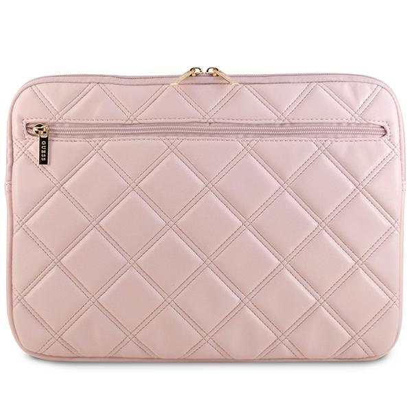 Kryt Guess Sleeve GUCS14ZPSQSSGP 14" Quilted 4G pink