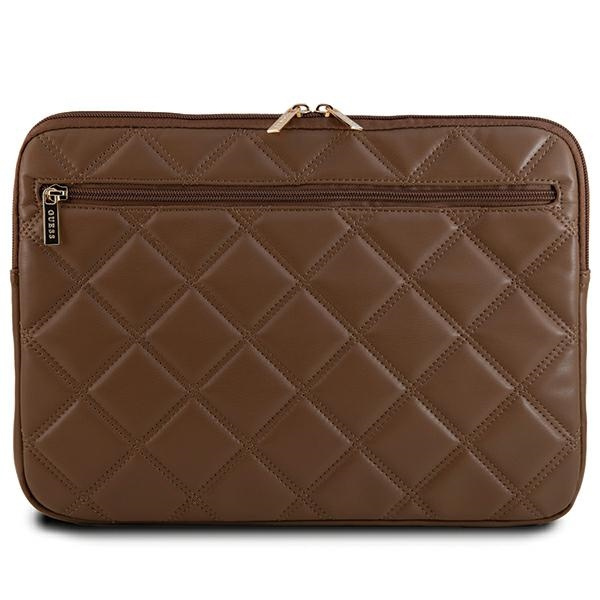 Kryt Guess Sleeve GUCS14ZPSQSSGW 14" Quilted 4G brown