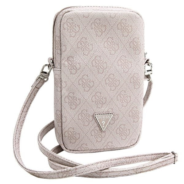 Kryt Guess GUWBZP4GFTSP Zip 4G Triangle pink