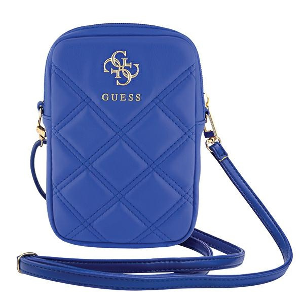 Kryt Guess GUWBZPSQSSGB Zip Quilted 4G blue