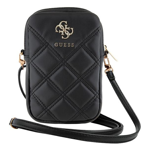 Kryt Guess GUWBZPSQSSGK Zip Quilted 4G black
