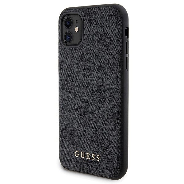 Kryt Guess GUBPM5N614GEMGK Apple iPhone 11 hardcase + Powerbank 5000mAh MagSafe 4G Metal Logo black