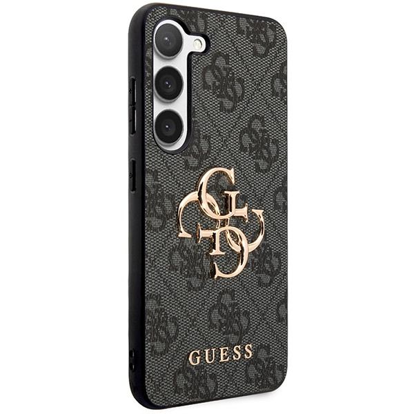Kryt Guess GUHCSA554GMGGR Samsung Galaxy A55 hardcase 4G Big Metal Logo black