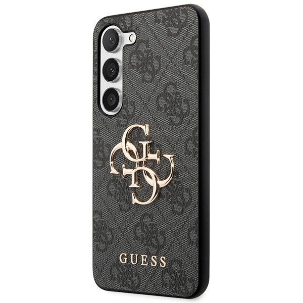 Kryt Guess GUHCSA354GMGGR Samsung Galaxy A35 hardcase 4G Big Metal Logo black