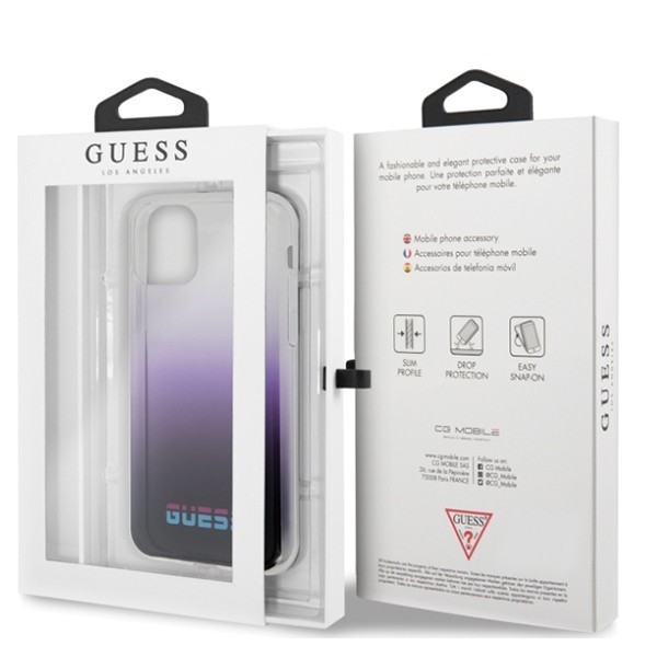 Kryt Guess GUHCN65DGCPU iPhone 11 Pro Max gradient purple hard case California