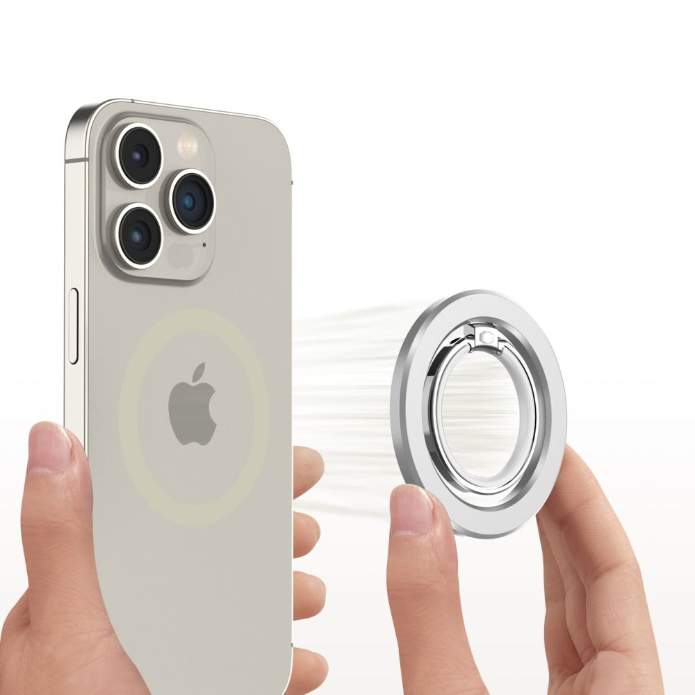 Kryt Tech-Protect MMR300 MagSafe Phone Ring Silver