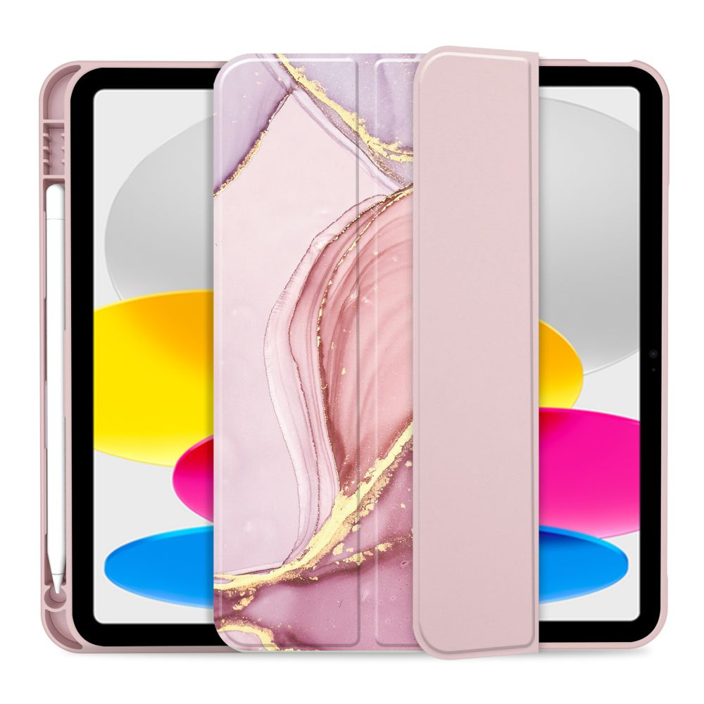 Kryt Tech-Protect SmartCase Pen Apple iPad 10.9" 2022 / 11" 2025 Marble