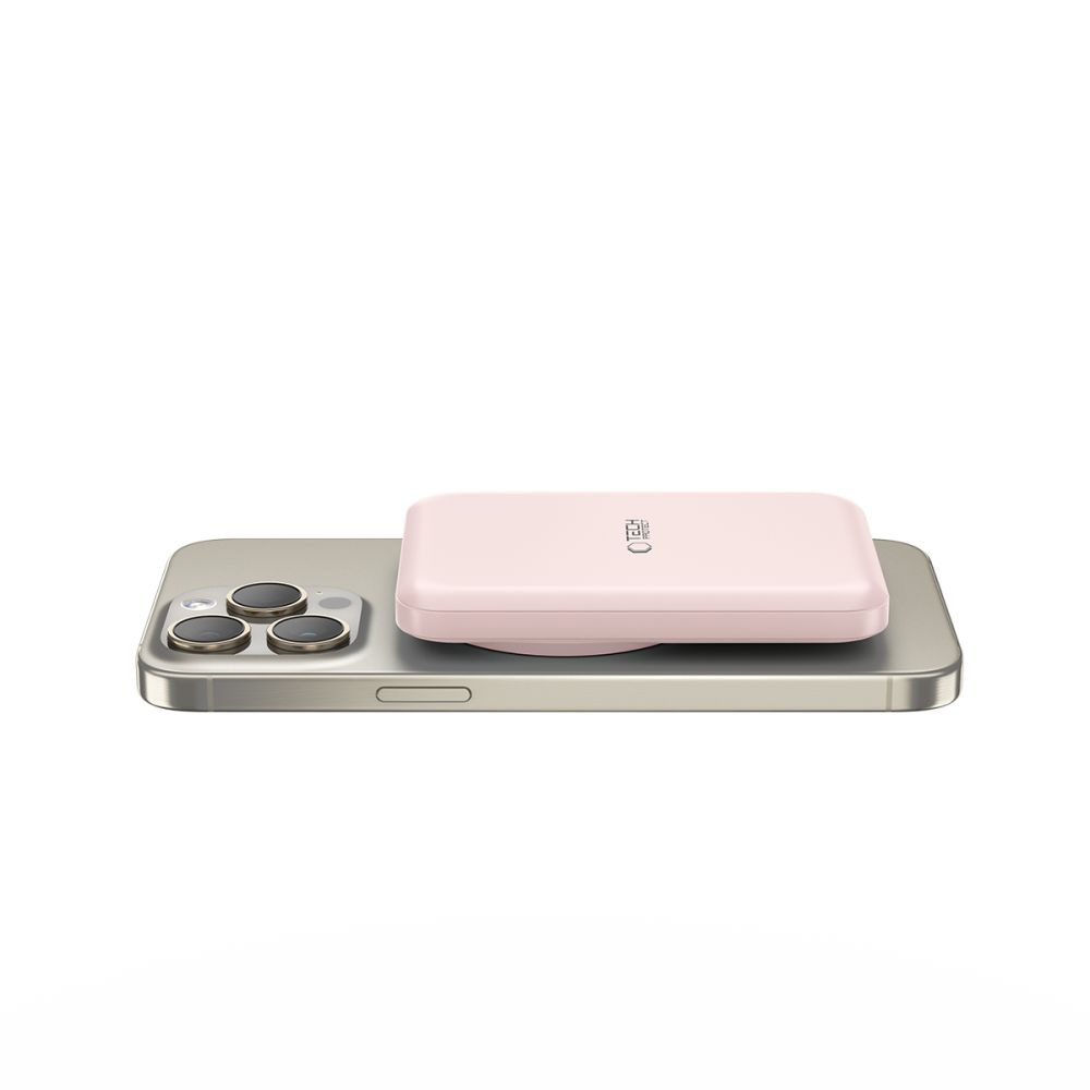 Tech-Protect PB10 LifeMag MagSafe powerbank 5000mAh Pink