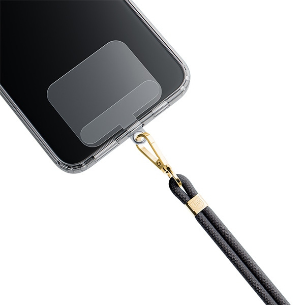 Šňůrka 3MK EasyClip Black gold phone lanyard