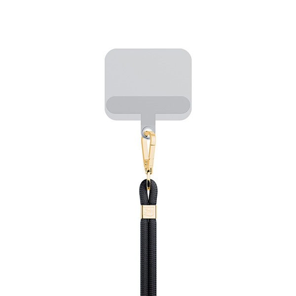 Šňůrka 3MK EasyClip Black gold phone lanyard
