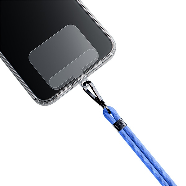 Šňůrka 3MK EasyClip Blue black phone lanyard