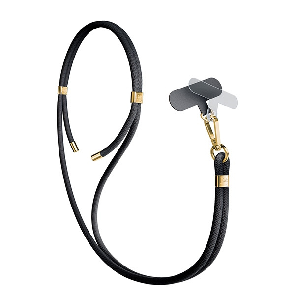 Šňůrka 3MK EasyClip Elite Black gold phone lanyard