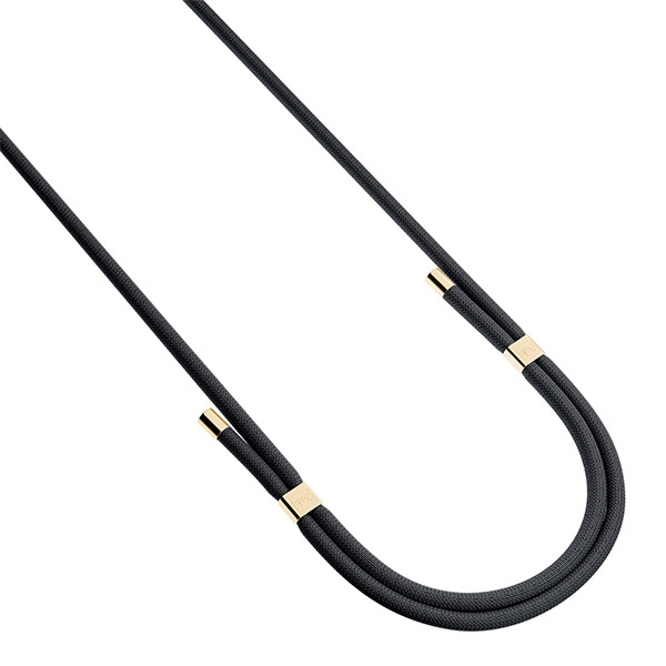 Šňůrka 3MK EasyClip Elite Black gold phone lanyard