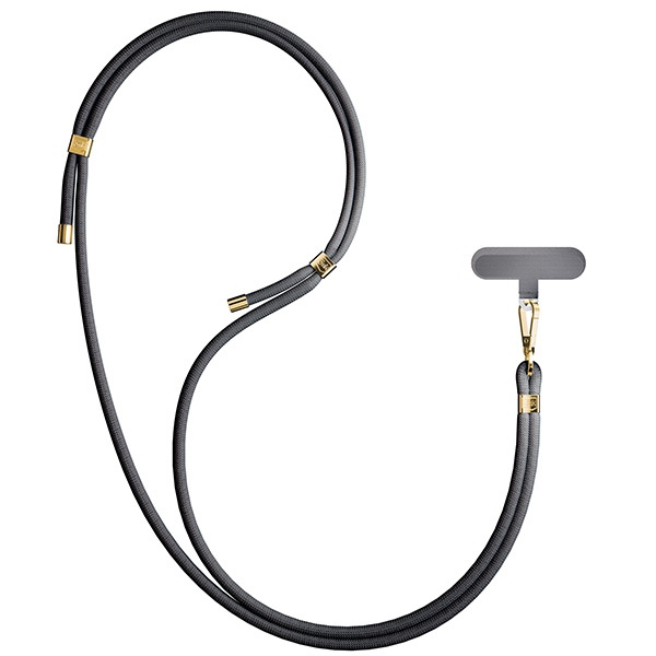 Šňůrka 3MK EasyClip Elite Black gold phone lanyard