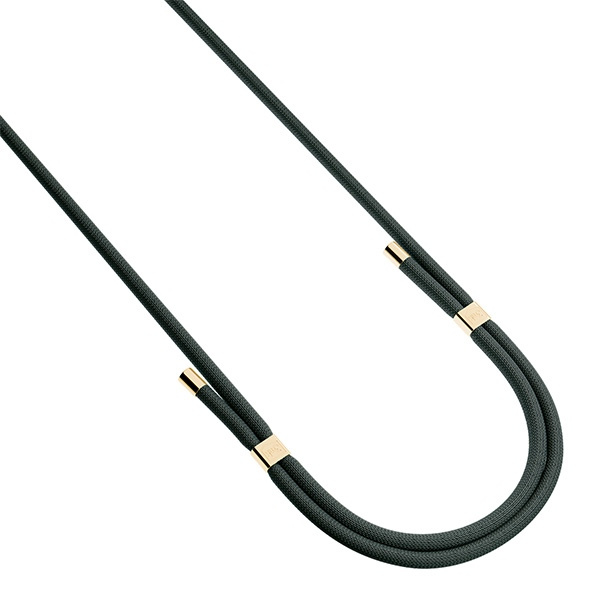 Šňůrka 3MK EasyClip Elite Evergreen gold phone lanyard