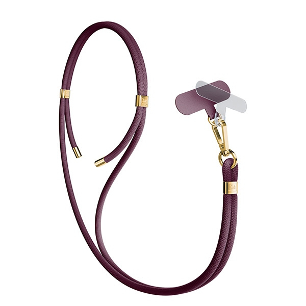 Šňůrka 3MK EasyClip Elite Mulberry gold phone lanyard