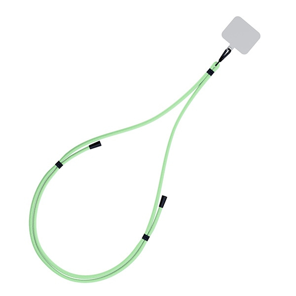 Šňůrka 3MK EasyClip Green black phone lanyard