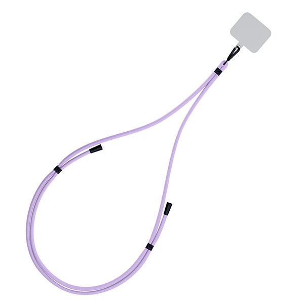 Šňůrka 3MK EasyClip Purple black phone lanyard