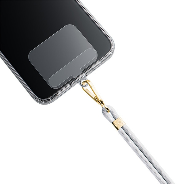 Šňůrka 3MK EasyClip White gold phone lanyard