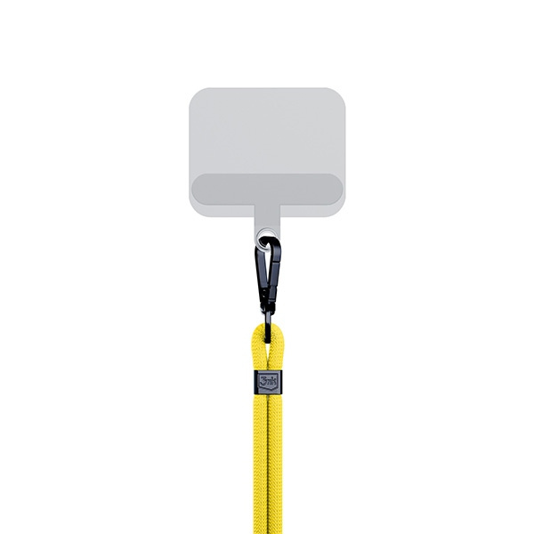 Šňůrka 3MK EasyClip Yellow black phone lanyard