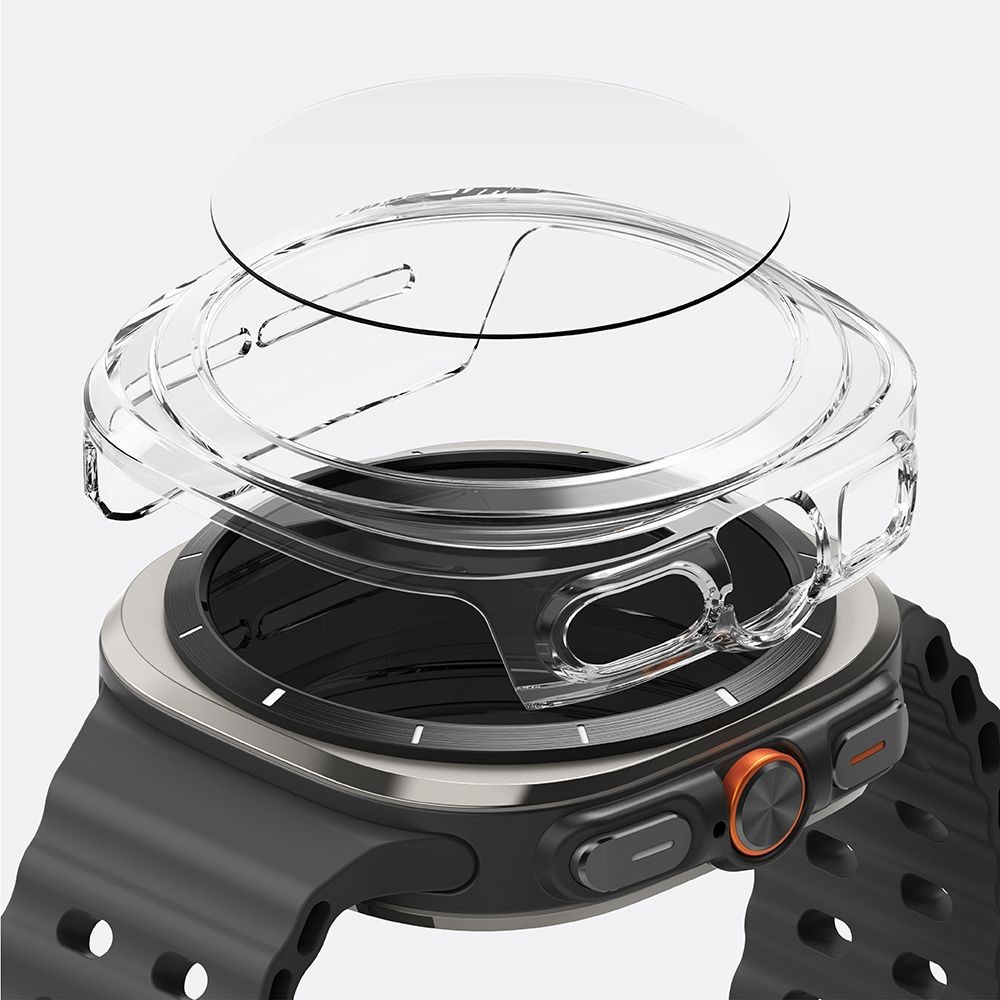 Kryt Ringke Slim & Tempered Glass Galaxy Watch Ultra 47mm Clear
